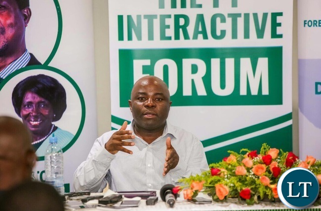 Home Affairs Minister Stephen Kampyongo