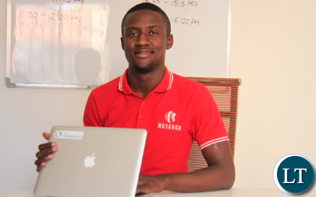 2016 Tony Elumelu Entrepreneurship Programme Selectee and Musanga Logistics CEO & Co-Founder Njavwa Mutambo