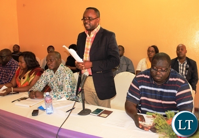 Parliamentary Committee on Health, Community Development and Social Services Chairperson, Dr. Jonas Chanda, addresses Masaiti residents during a public hearing in the district Parliamentary Committee on Health, Community Development and Social Services Chairperson, Dr. Jonas Chanda, addresses Masaiti residents during a public hearing in the district