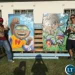 Graffiti artists at work 2