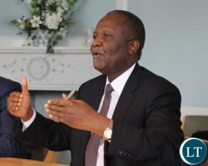 Minister of Finance Felix Mutati.