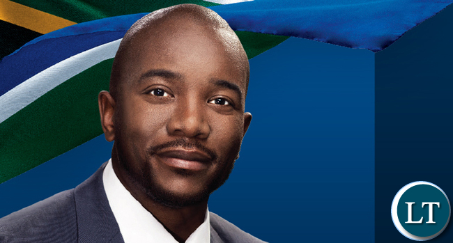 South African opposition leader Mmusi Maimane