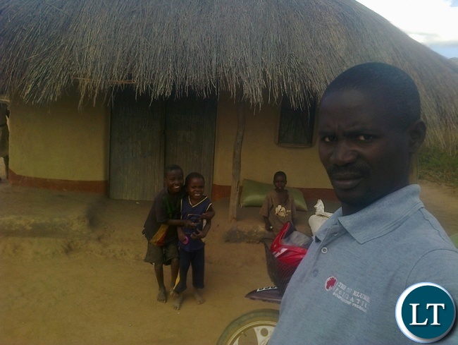 2015 Tony Elumelu Entrepreneurship Programme Selectee and Muchinga Enterprises CEO Chaka Ng’ambi on one of the field trips