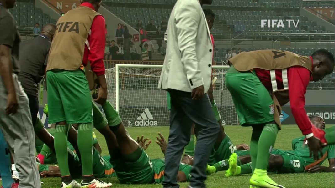 Goals Highlights of Zambia Under 20 beating Germany 4:3
