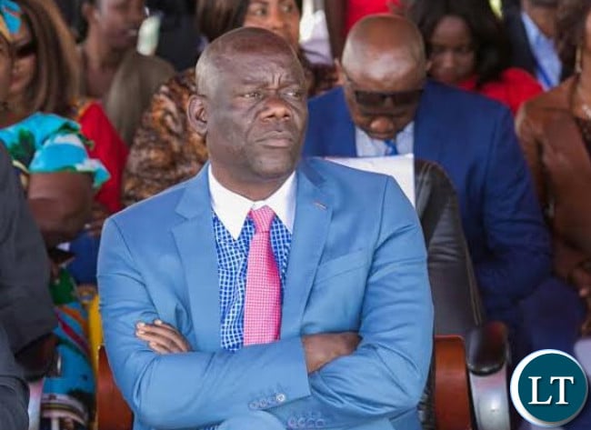 Patriotic Front Secretary General Mr. Davies Mwila