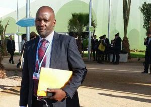 Minister of Water and Sanitation Loyd Kaziya
