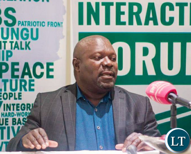 MINISTER of National Development Lucky Mulusa