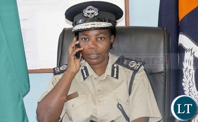 Copperbelt police commissioner Charity Katanga
