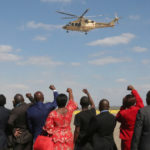 President Edgar Lungu Return From Swaziland State visit- PF Salute – USE4813