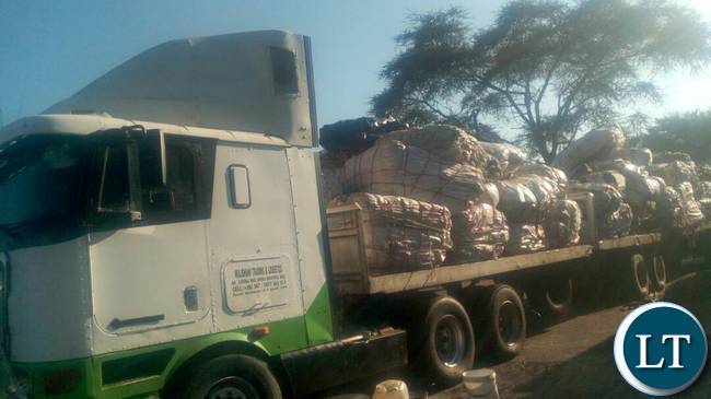 SOME Trucks loaded with fresh fish impounded at Kasungula border post.