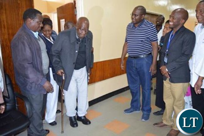 KK after being discharged from Hospital