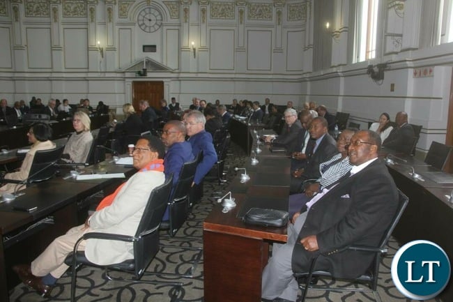 HH addressing DA MPs