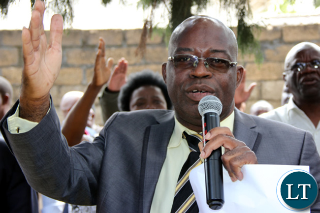 UPND Spokesman Charles Kakoma