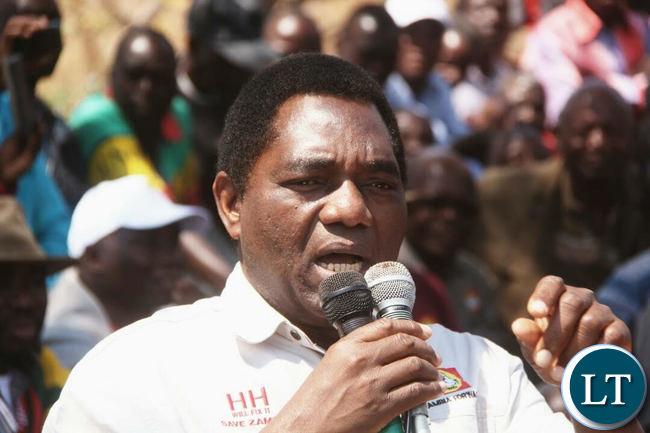HH at a Rally rally at Mbila, Itezhi Itezhi District, Central Province.