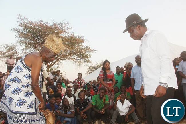 Senior Chief Mukuni of the Bene Mukuni people