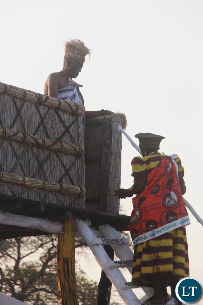 Senior Chief Mukuni of the Bene Mukuni people