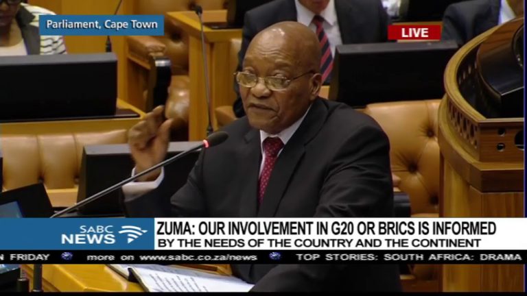 Jacob Zuma answers questions on HH and Zambia