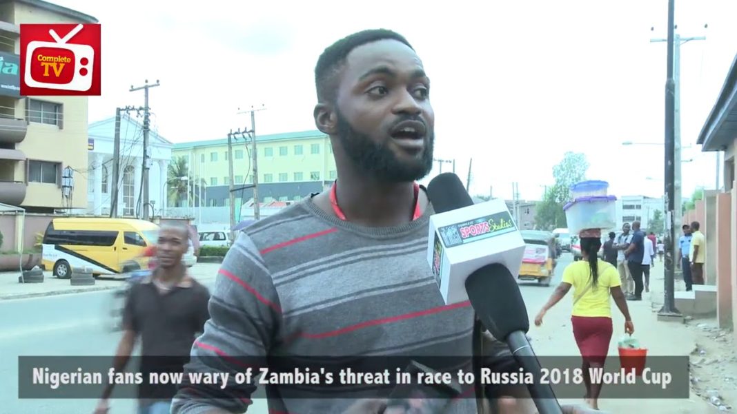 Nigerians take on the up coming Nigeria Vs Zambia Encounter