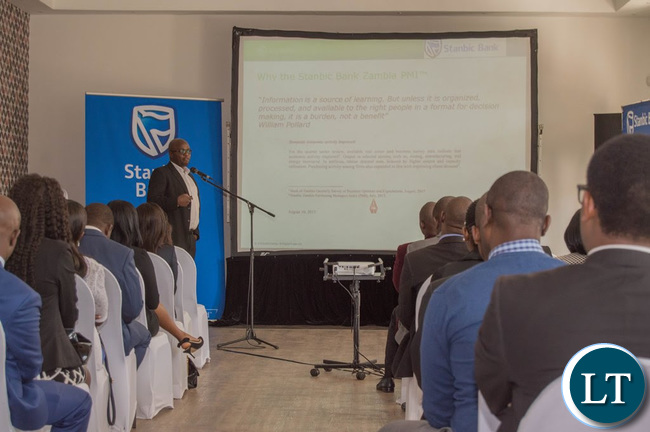 Stanbic Bank Head of Global Markets Victor Chileshe explains the banks' latest Purchasing Managers Index (PMI) report