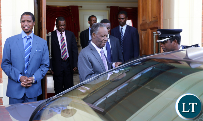 Sata with Lungu