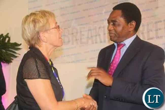 HH at the Germany led Friedrich Naumann Foundation for Freedom (FNF)-Annual Africa Freedom Speech and Award Ceremony