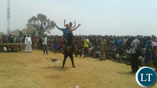 Lwiindi Lwa Chuungu traditional ceremony