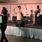 Chembo on stage performing