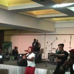 Rap group Trippy Hippy performing
