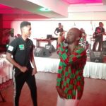 Scott and Chanda Mbao performing