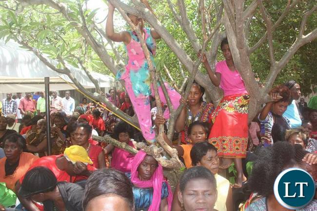 UPND Women event organised for HH