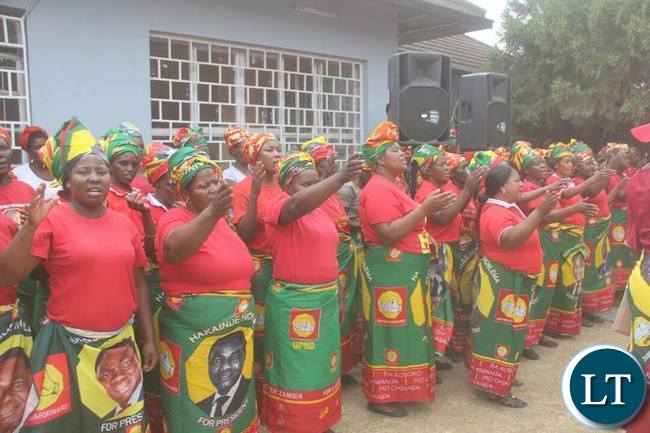 UPND Women event organised for HH