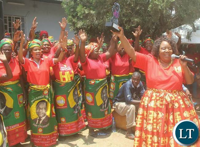 UPND Women event organised for HH
