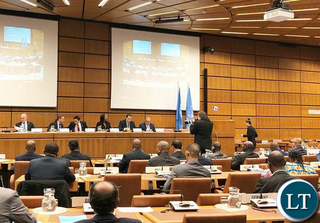 MINISTER of Commerce, Trade and Industry, Hon Margaret Mwanakatwe at the UNIDO Least Developed Countries (LDCs) Ministerial Conference