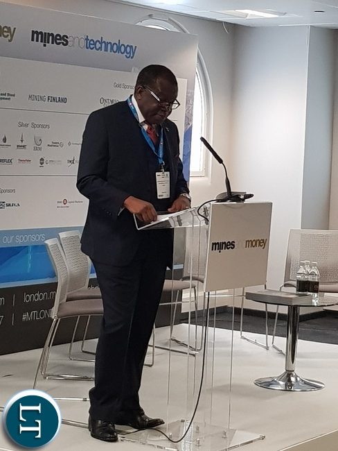 Mines and Money conference in London.