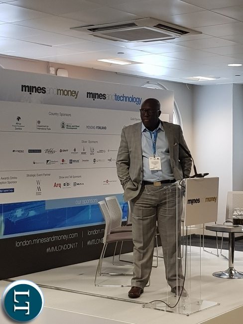 Mines and Money conference in London.