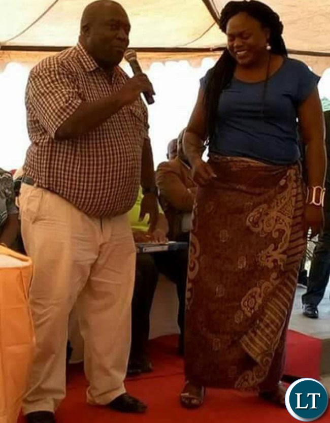 Former UPND aspiring candidate for Kafue, Ms Saboi Imboela
