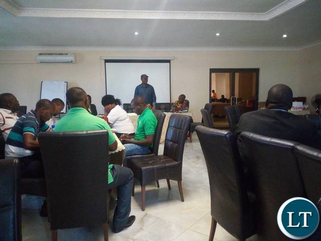 PF Whats App workshop underway