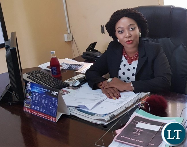 Ndola City Council Public Relations Manager Tilyenji Mwanza