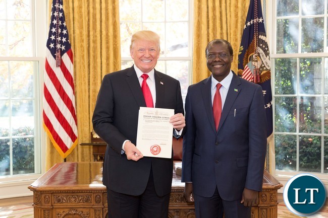 President Donald J. Trump participates in a Credentialing Ceremony for Newly Appointed Ambassadors to Washington, D.C.