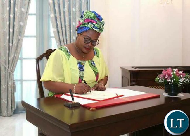 Zambia’s High Commissioner to India Judith Kapijimpanga