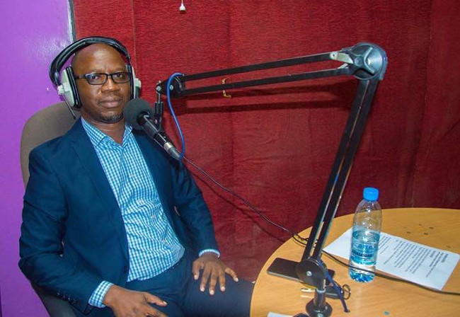 Zamtel Corporate Communications Manager Kennedy Mambwe featuring on Consumer Feedback radio programme on Hot FM