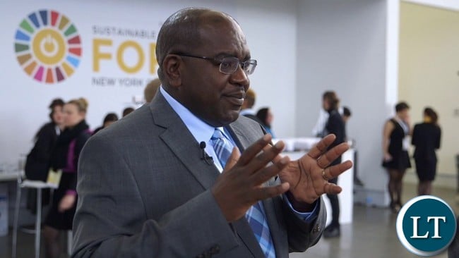 Minister of Health, Hon Dr Chitalu Chilufya