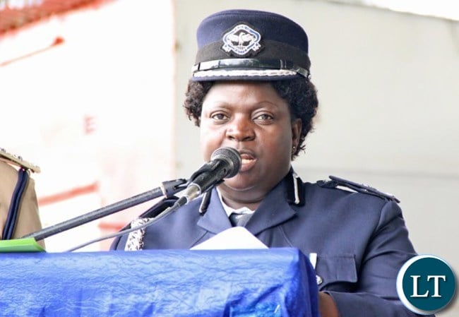 Police Spokesperson Esther Katongo