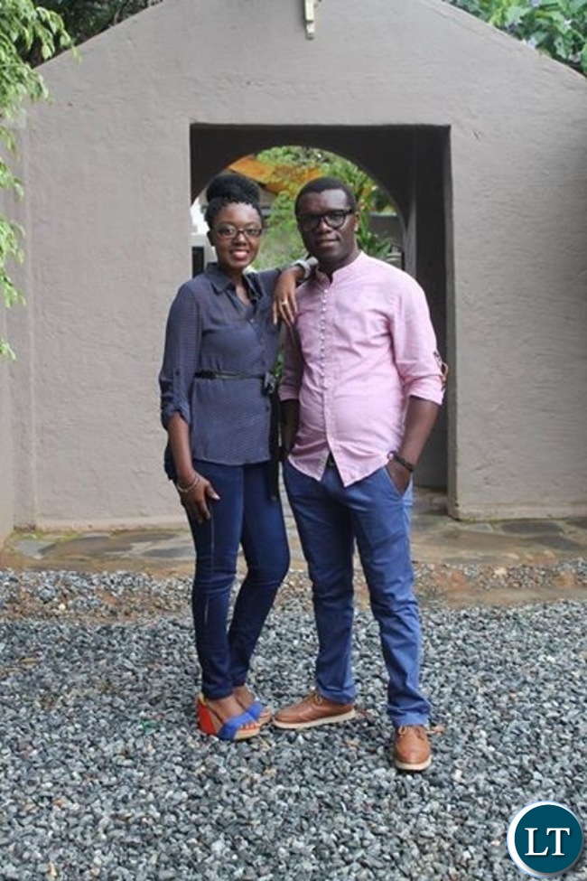Njoya Tee with wife Brenda