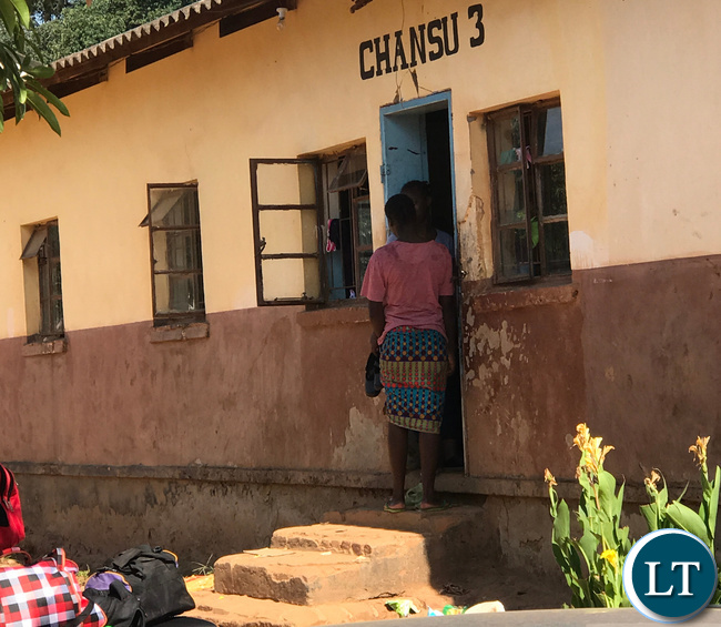One of the dormitories at Mukamambo Girls High School declared unfit for habitation