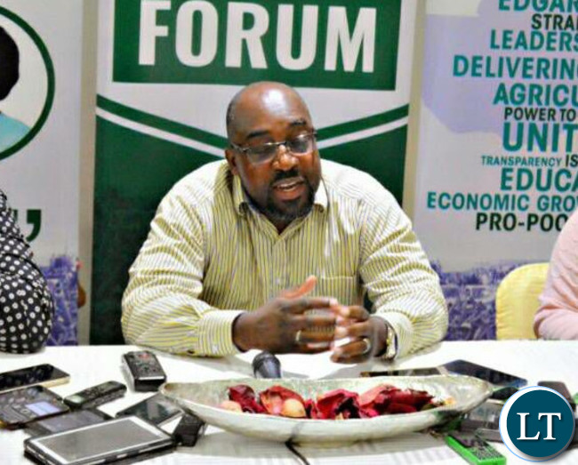 Transport and Communication Minister Brain Mushimba