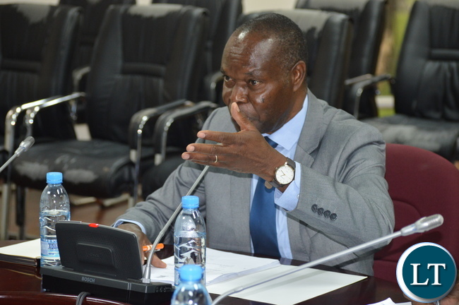 ZNBC Director General, Richard Mwanza