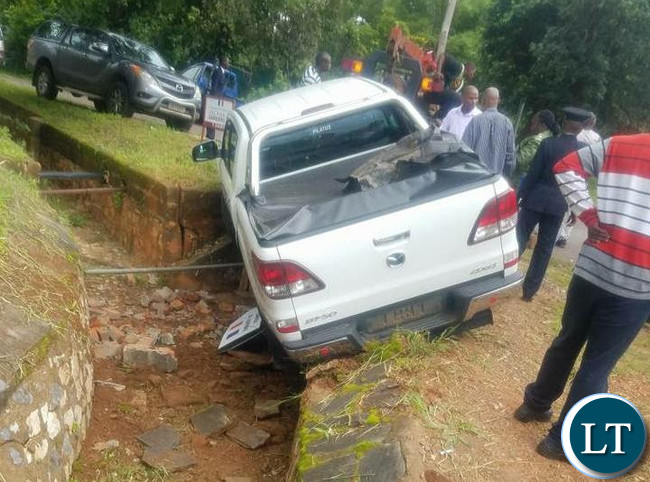 The Accident Scene this Morning