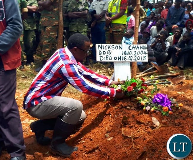 The Burial of six children who drowned in POSA Dam