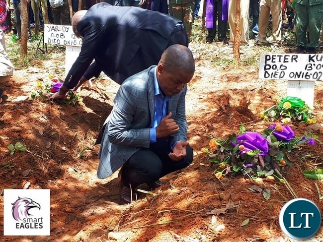 The Burial of six children who drowned in POSA Dam